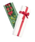 (image for) Gift Box w/ Red Rose Stems