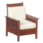 (image for) 1907 Mission Lounge Chair - Walnut