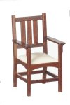 (image for) 1909 Mission Slat Back Armchair - Walnut