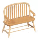 (image for) Colonial Windsor Bench - Oak