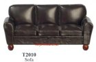 (image for) Brown Leather Sofa