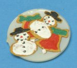 (image for) Frosted Christmas Cookies on a Plate