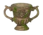 (image for) Brown Urn w/ Moss 3pc