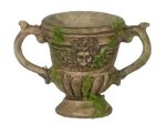 (image for) Brown Urn w/ Moss 1 piece