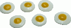 (image for) Set of 6 Fried Eggs