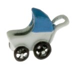 (image for) 1/4in Scale Blue Baby Carriage