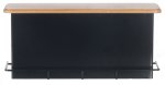 (image for) 1950s Black Oak Counter