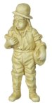 (image for) Farmer Boy Yard Ornament Tan