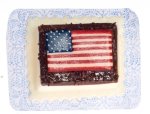 (image for) Flag Patriotic Cake