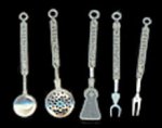 (image for) 1/2in Scale Silver Cooking Utensils