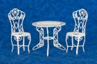 (image for) Patio Set 3pc - White