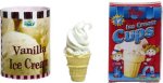 (image for) Ice Cream, Tub & Cones