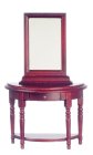 (image for) Table w/ Mirror - Mahogany