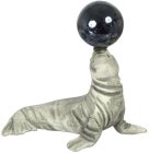 (image for) Stone Seal w/ Ball Statue 2pc