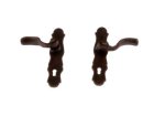 (image for) French Door Handles Bronze 1pr