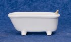 (image for) White Porcelain Footed Bathtub