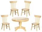 (image for) Oak Kitchen Table & Chairs