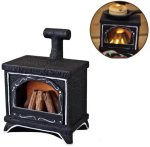 (image for) LED Wood Burning Stove