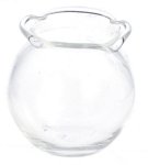 (image for) Fish Bowl w/ Scallop Edge Small