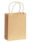 (image for) Brown Shopping Bag w/ Handles 4pc