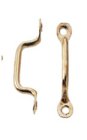 (image for) Brass Window Pulls 6pc