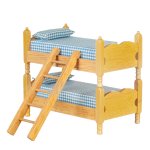 (image for) Bunk Beds w/ Ladder - Oak