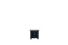 (image for) 3 Drawer Nightstand - Black