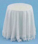 (image for) White Skirted Table