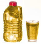 (image for) Half Gallon of Apple Juice w/ Glass