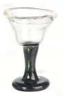 (image for) Glass Wine Glass w/ Green Stem