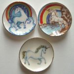 (image for) Unicorn Plates 3pc