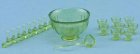 (image for) Punch Bowl Set - Green