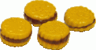 (image for) Chocolate Cream Cookie Sandwich 4pc