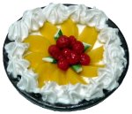 (image for) Fruit Pie w/ Whip Cream