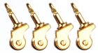 (image for) Brass Casters 4pc