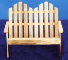 (image for) Adirondack Double Chair / Loveseat - Oak