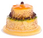 (image for) Fancy 2-Tier Cake 2pc