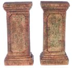 (image for) Garden Pedestal 2pc - Gray Ancient