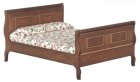 (image for) Sleigh Bed - Walnut