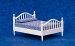 (image for) White Double Bed