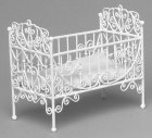 (image for) Baby Crib - White Wire