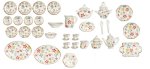 (image for) 40pc Dinner Set Flowers