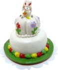 (image for) Easter Bunny 2 Tiered Cake