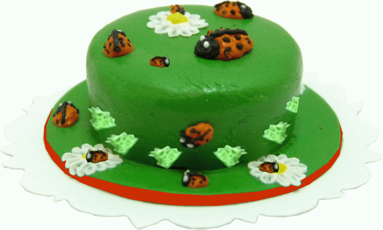 (image for) Ladybug Cake