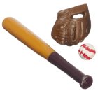 (image for) Baseball Bat Ball & Glove Set