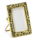 (image for) Square Table Top Gold Ornate Victorian Picture Frame Empty