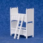 (image for) Bunk Bed w/ Ladder - White