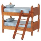 (image for) Bunk Bed w/ Ladder - Walnut