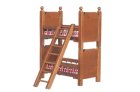 (image for) Bunk Bed w/ Ladder - Walnut