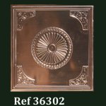 (image for) Decorative Copper Ceiling Panel